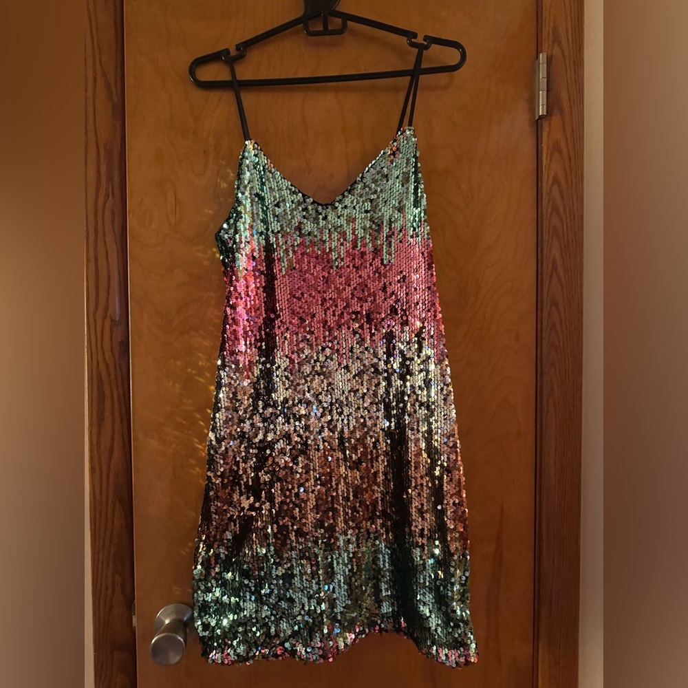 Express Sequins Mini dress